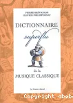 Dictionnaire superflu de la musique classique vignette